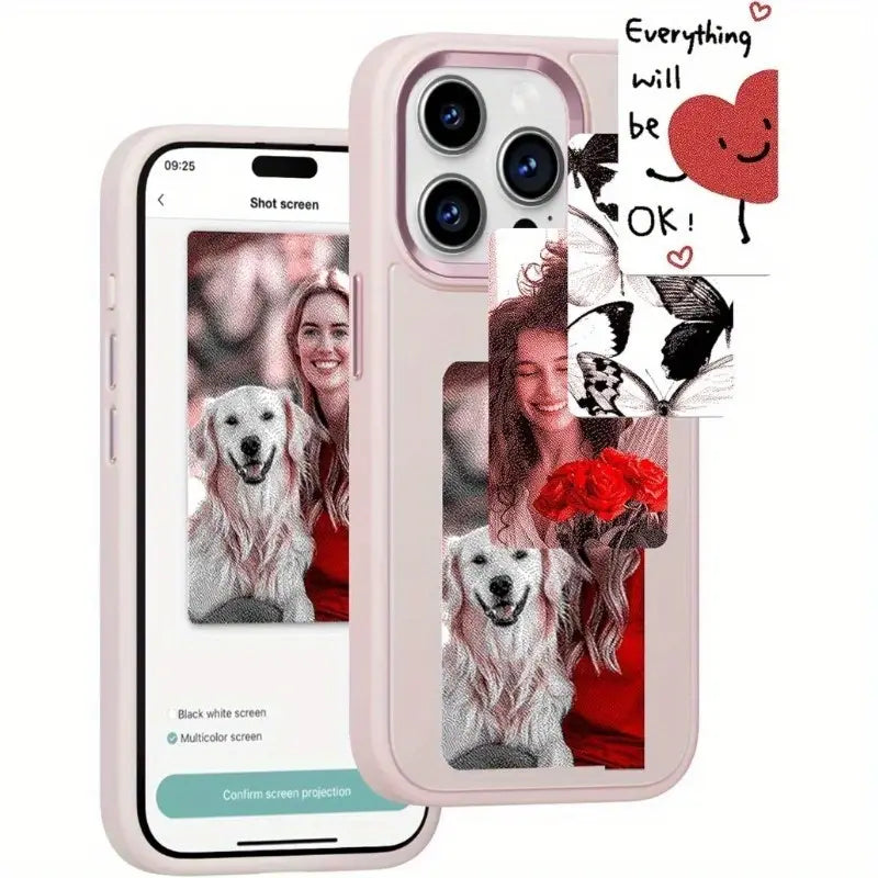 HD 1080P InkPlay E-Ink Screen Phone Case, DIY Wireless NFC Photo Displ –  MPOW