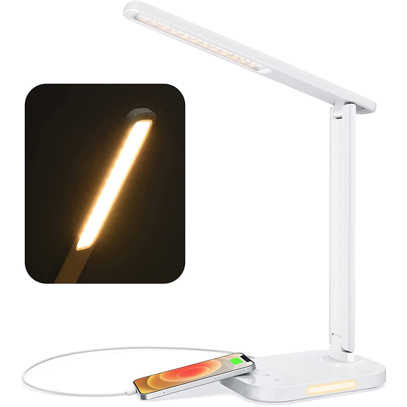 HM632 LED Desk Lamp White (US ONLY) – MPOW