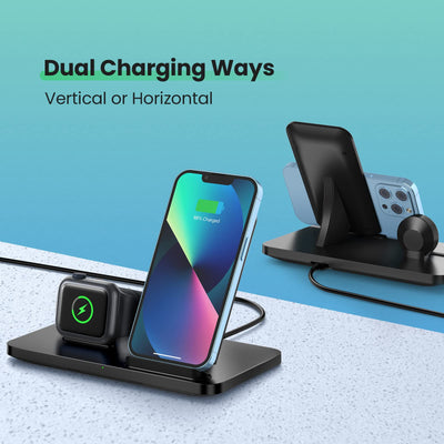 2 in 1 Wireless Charging Stand with Pad 193