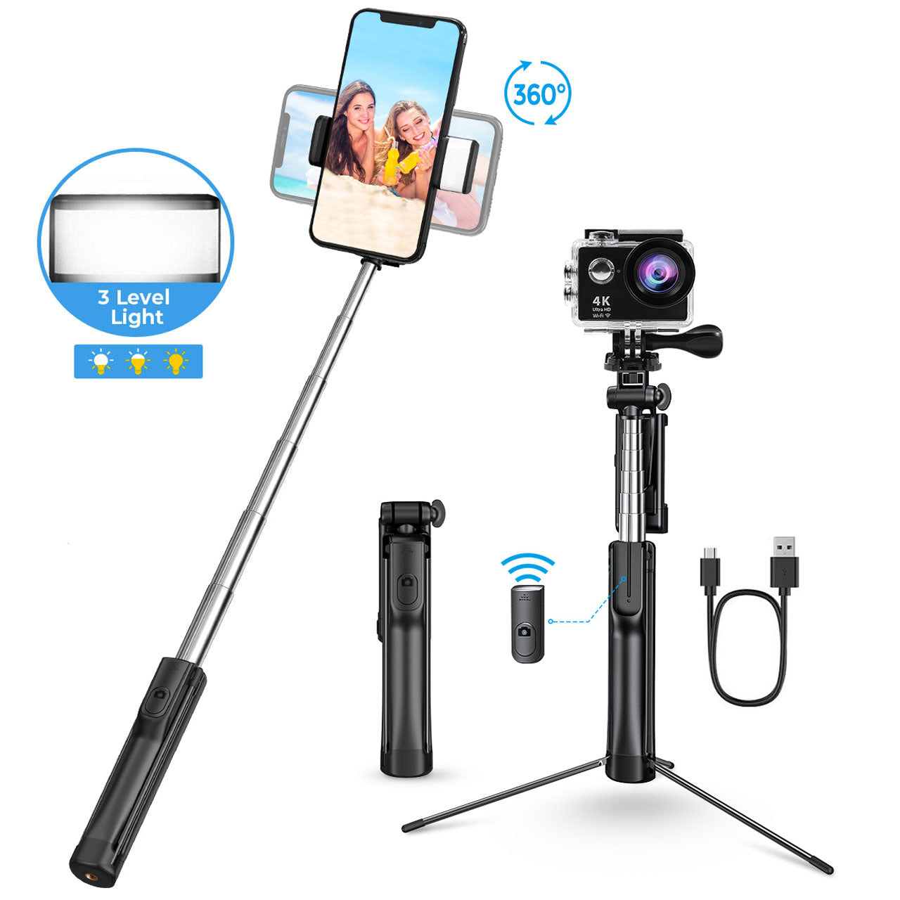 mpow camera stick
