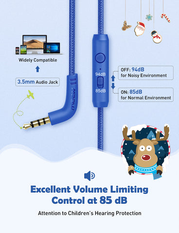 [wholesale: $6.99-$15 /piece]  Mpow CH6S Kids Headphones with Microphone Over Ear US ONLY , not include shipping