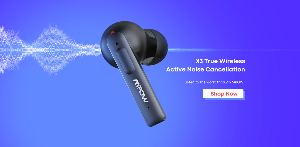 Mpow X3 - True Wireless X Active Noise-cancelling