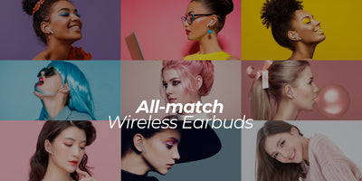 Mpow M9 Pink - All-match Wireless Earbuds
