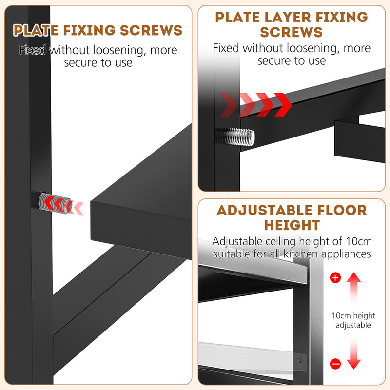 Mpow Adjustable Microwave Shelf
