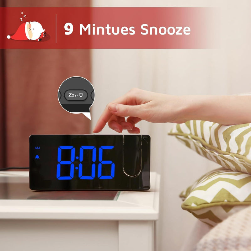 Mpow Projection Alarm Clock Colorful