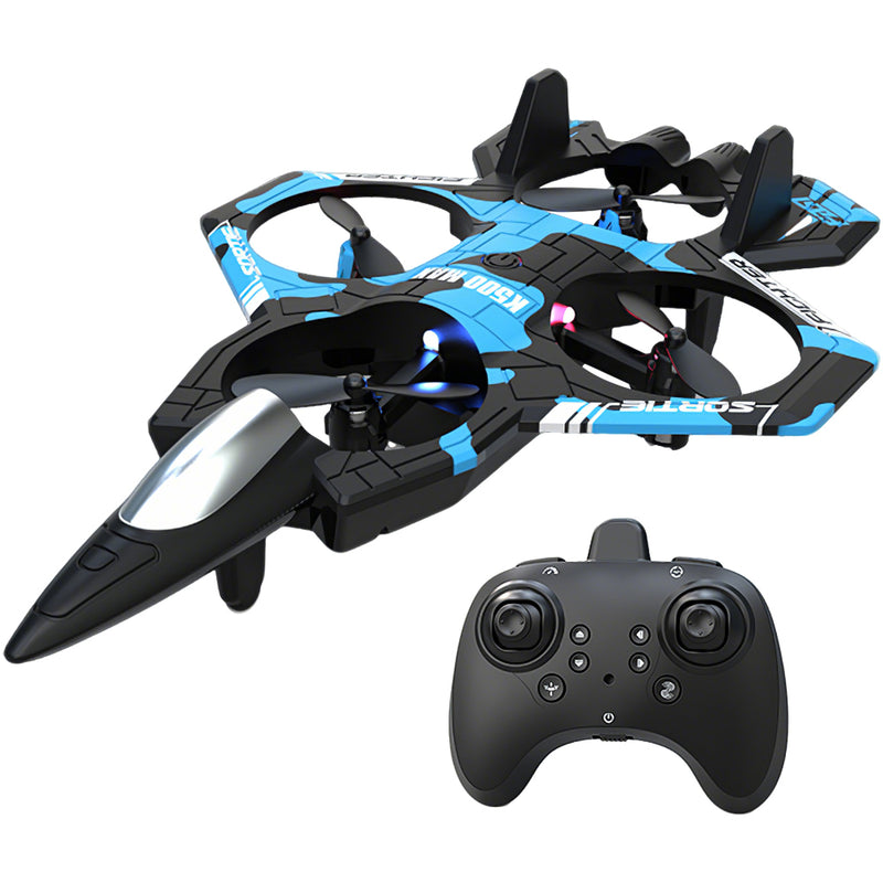 Mpow Toy Drone with 3.7V 500mAh Battery (40-Minute Fast Charge), 50-70m Remote Control/Flight Altitude, Throw, Roll, and Hold Altitude Function, and 2.4GHz Signal Support