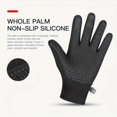 Mpow Warm and Cold-Resistant Touchscreen Gloves (Black)