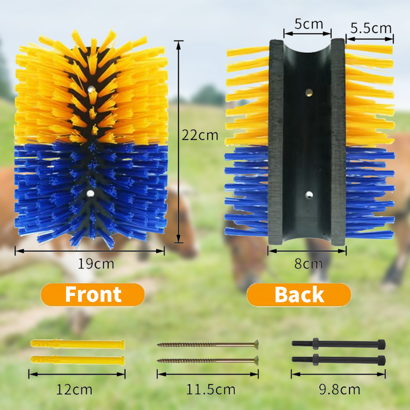 Mpow Cow body brush Half-edge itching brush