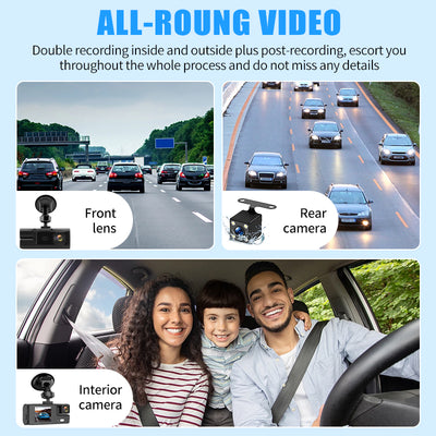 Mpow 2-inch IPS screen Driving Recorder Black