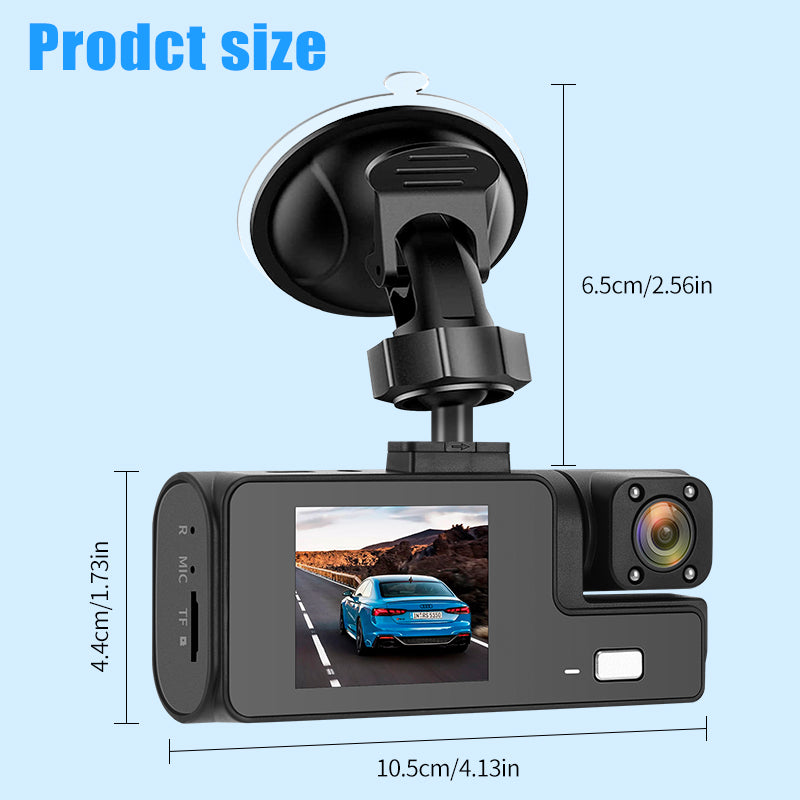 Mpow 2-inch IPS screen Driving Recorder Black