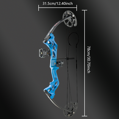 Mpow 31-inch Compound Bow with Sight + 12 30-inch Arrows