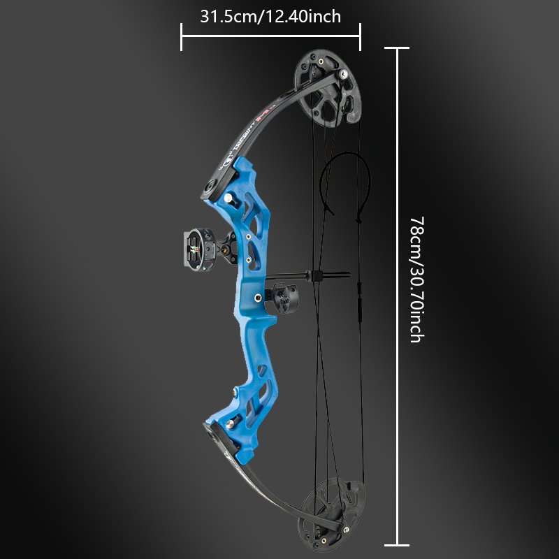 Mpow 31-inch Compound Bow with Sight + 12 30-inch Arrows