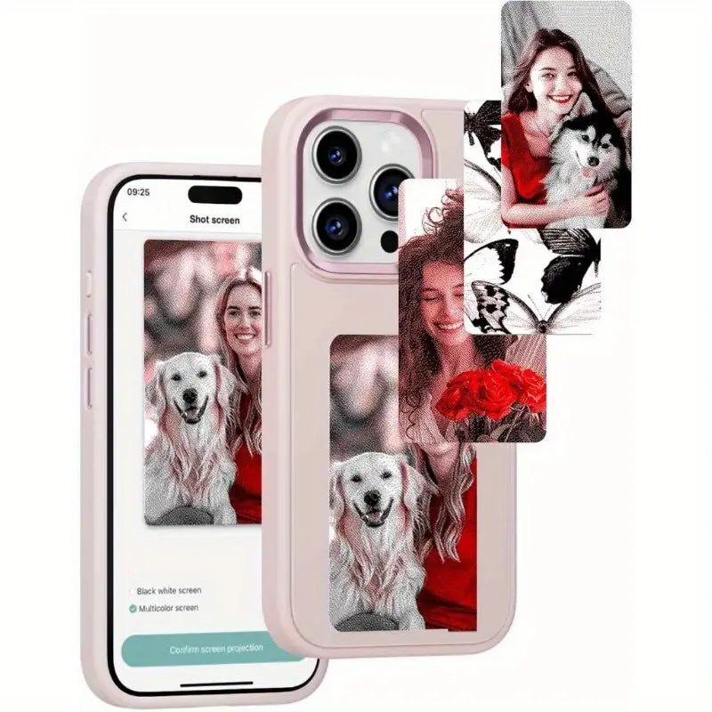 HD 1080P InkPlay E-Ink Screen Phone Case, DIY Wireless NFC Photo Displ – MPOW HD 1080P InkPlay E-Ink Screen Phone Case, DIY Wireless NFC Photo Displ – MPOW