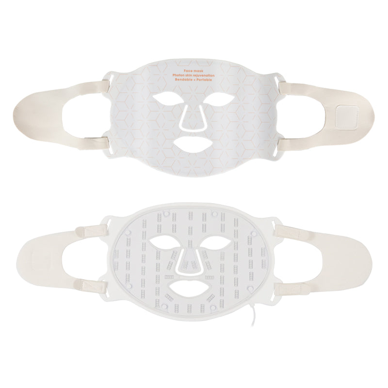 Mpow 4-Color Light Therapy Silicone Mask | 480 Chips Face & Neck Beauty