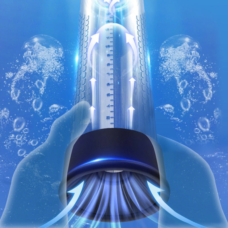 Mpow 2-in-1 Rechargeable Fully Automatic Pump Stress Relief Personal Massager - Designed for Men