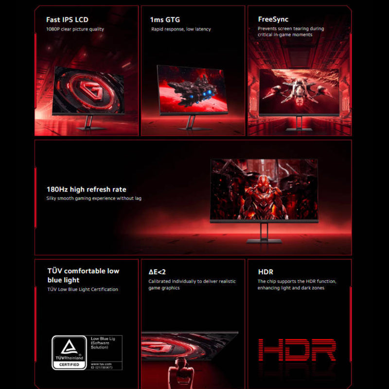 Mpow LED Gaming Monitor