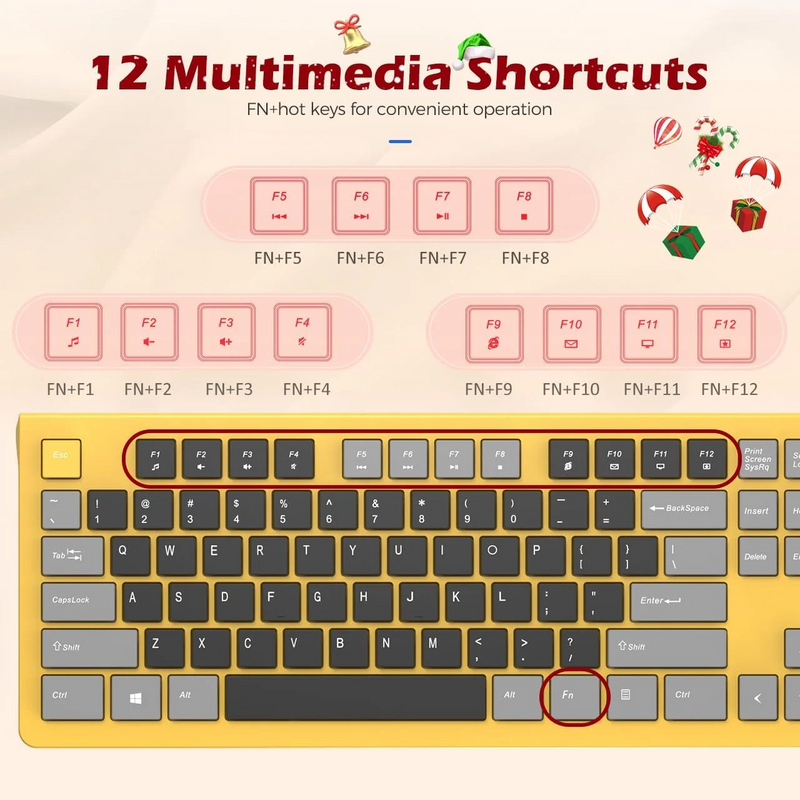 Mpow Membrane Keyboard