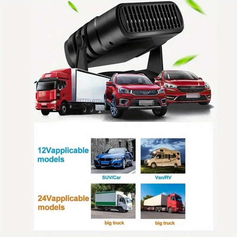 Mpow 200W Car Heater Black