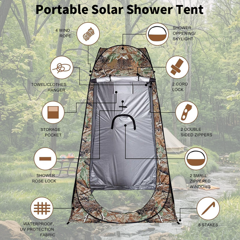Mpow Camping Shower Tent
