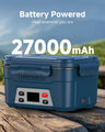 6.3-Cup Heated Lunch Box Cordless for Men with Scheduled Heating