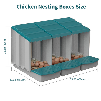 Mpow One-piece chicken nest