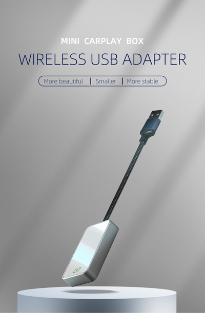 Mpow Wired to Wireless CarPlay/Android Auto Adapter