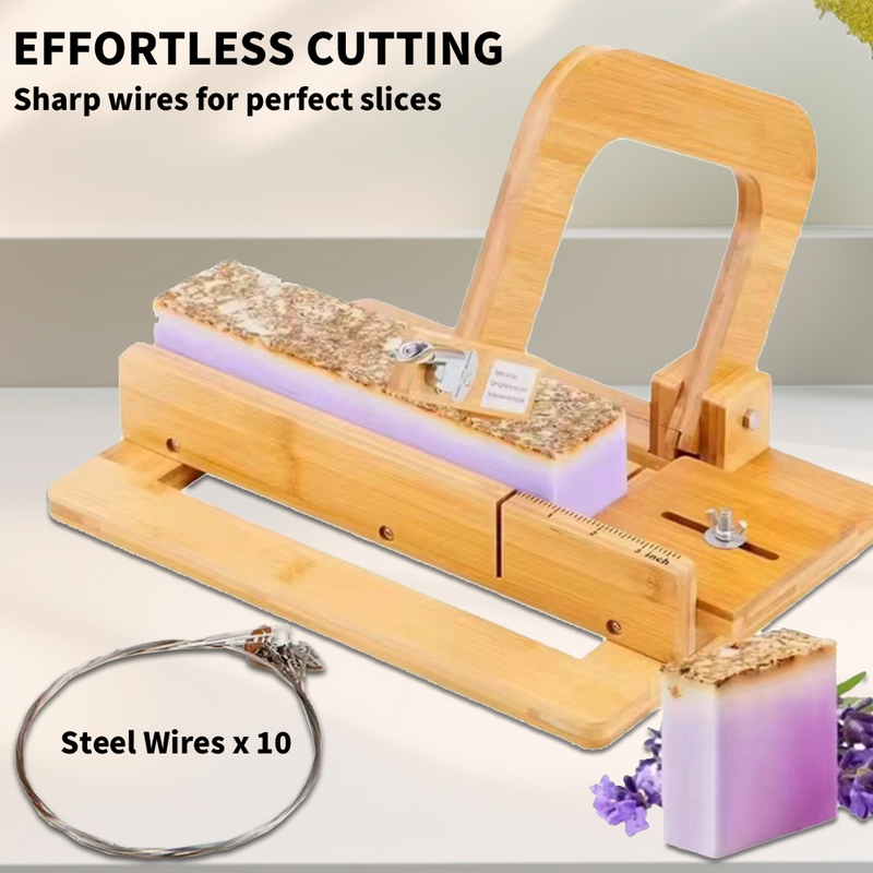 Mpow Handmade Wooden Soap Cutter