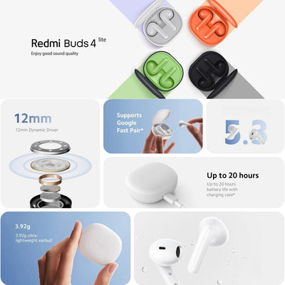 Mpow Bluetooth In-Ear Headphones Black