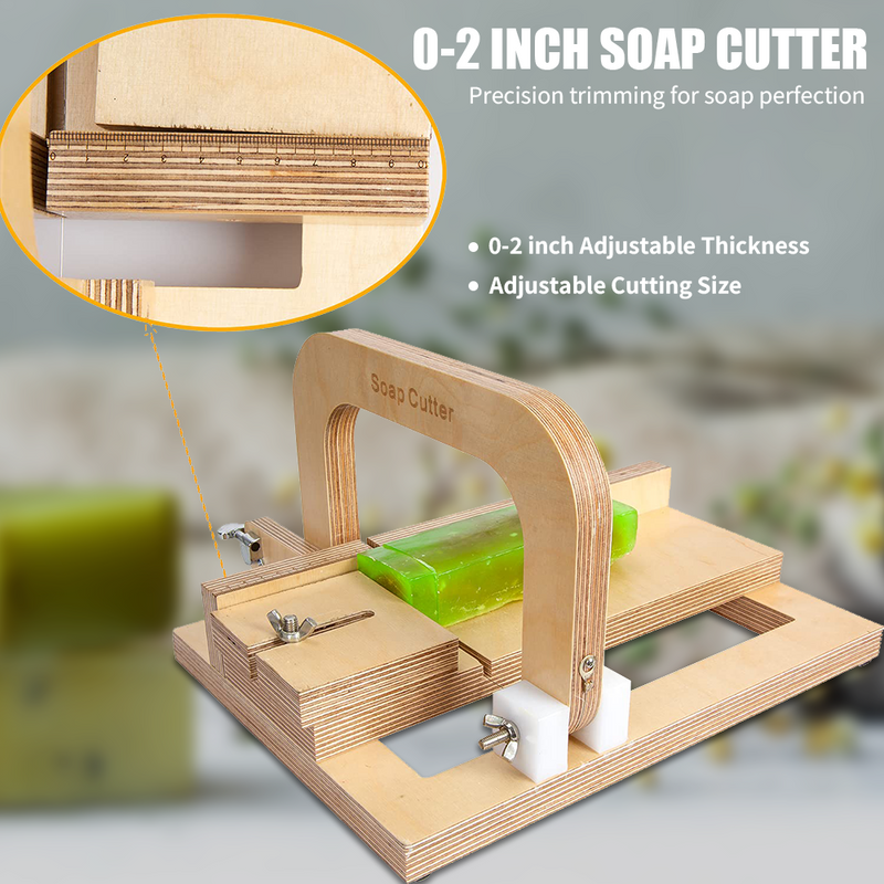 Mpow Handmade Wooden Soap Cutter