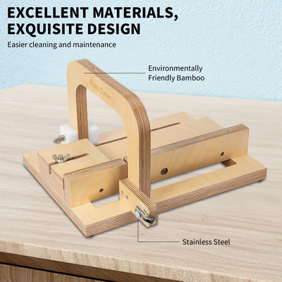 Mpow Handmade Wooden Soap Cutter