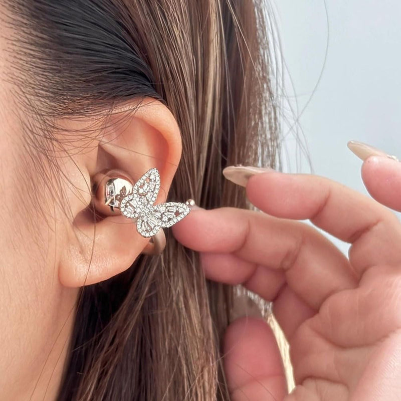 Mpow Detachable Crystal Ear Clip Earphones with Open-Back Bluetooth 5.4. A Fashionable Gift for Women with Ultra-Comfortable Wear