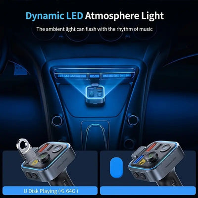 Mpow Bluetooth 5.3 Car FM Transmitter