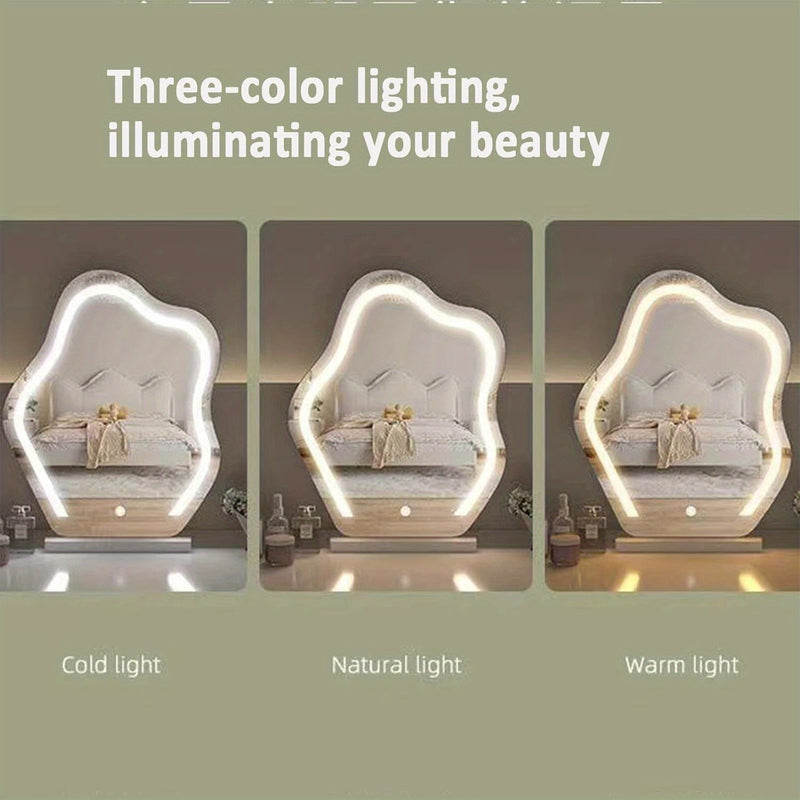Mpow Hollywood Vanity Mirror with Lights White