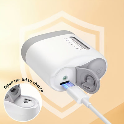 Mpow Liquid-guided comb, scalp massager White