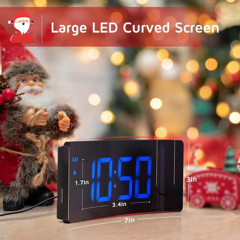 Mpow Projection Alarm Clock Colorful