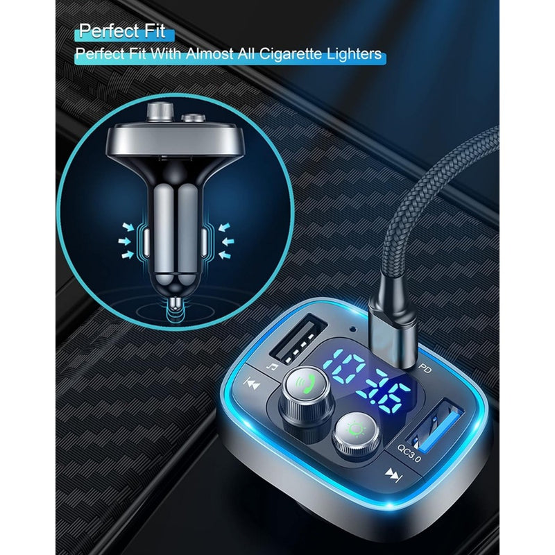 Mpow Car FM Transmitter Black