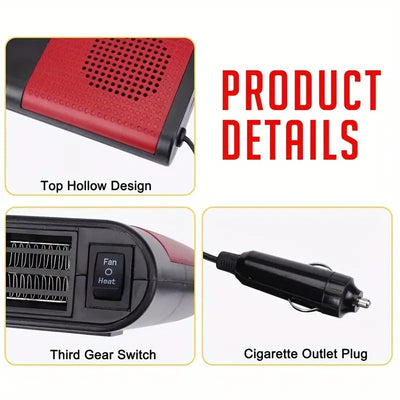 Mpow 12V USB-Rechargeable Car Heater