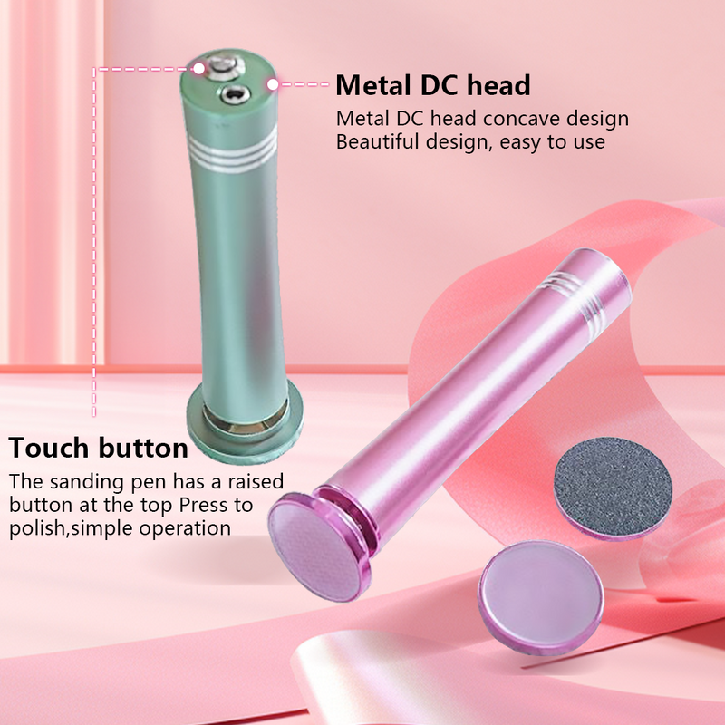 Mpow Pink USB-Powered 12V Foot Resurfacing Tool for Efficient Foot Resurfacing and Easily Removes Dead Skin and Calluses