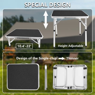 Mpow Outdoor Aluminum Folding Table