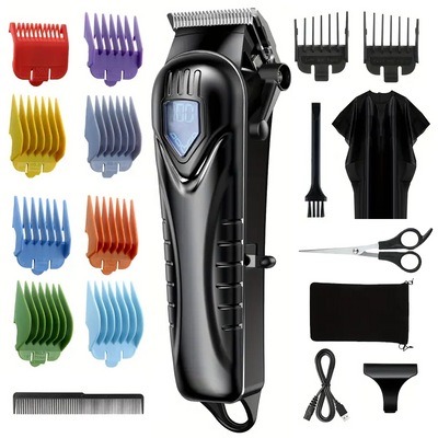 Mpow Rechargeable Hair Clipper Kit Black/Silver
