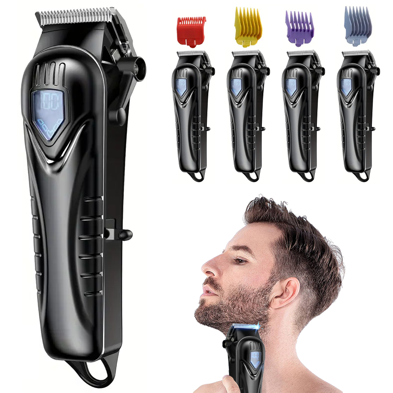 Mpow Rechargeable Hair Clipper Kit Black/Silver