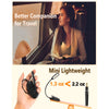 Victsing Rechargeable Book Light for Reading at Night, 2 Pack, 80H Reading, 3 Brightness Levels & 3 Color Temperatures, Lightweight Flexible Clip on Reading Lights for Books in Bed
