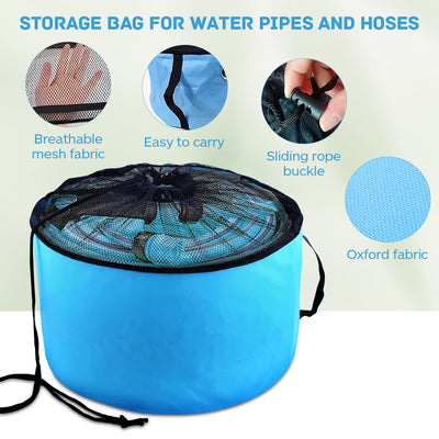 Mpow RV Hose Storage Bag Set of 3, Waterproof and Breathable, 18x20 Inch, Suitable for Freshwater, Sewer, and Electrical Cords