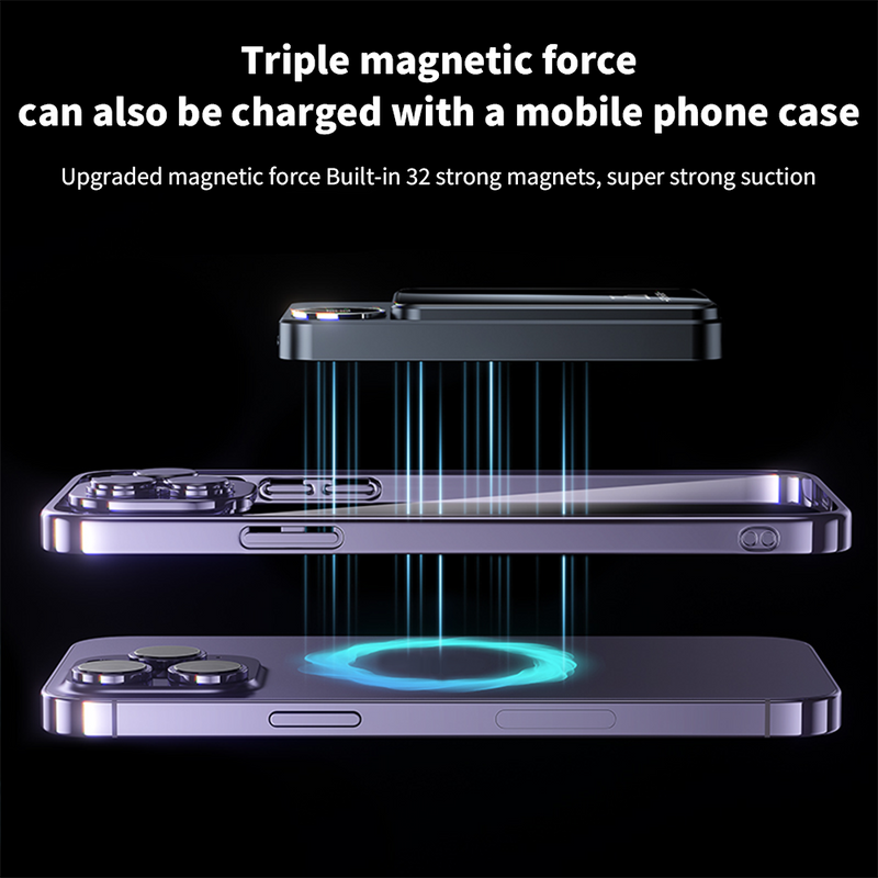 Mpow Mag-Safe Wireless Charger 10000mAh 25W PD Fast Charging 22.5W Wireless Output Multiple Colors Available Digital Display Portable