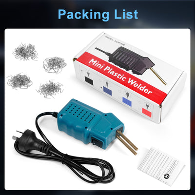 Mpow Mini Plastic Welder Kit - 200 Pcs Staples, Car Bumper Repair, Fast Heating