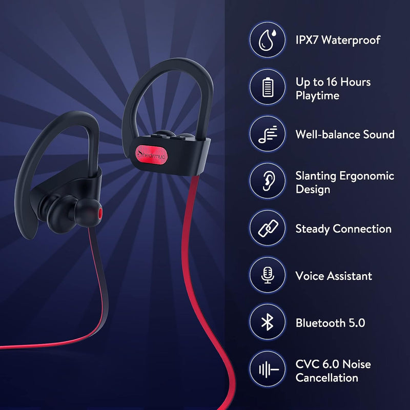 Mpow Flame IPX7 Waterproof Sport Wireless Earphones