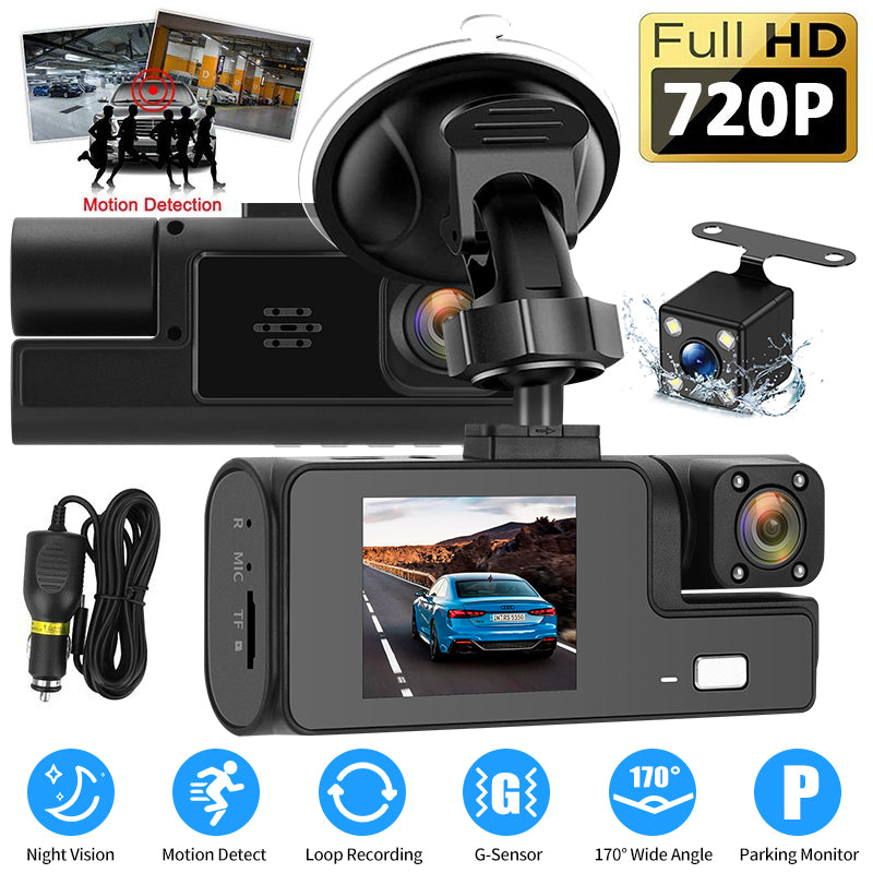 Mpow 2-inch IPS screen Driving Recorder Black