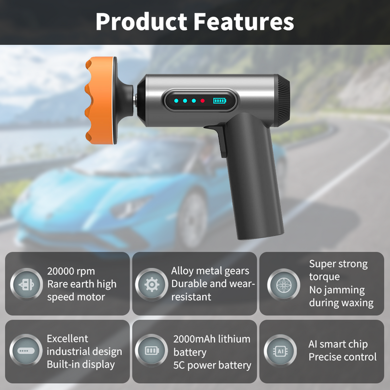 Mpow 80W Car Waxer and Polisher,