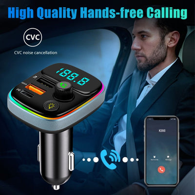 Mpow Car FM Transmitter Black
