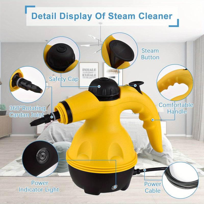 Mpow High Temperature Steam Cleaner Yellow
